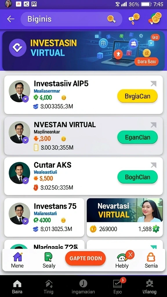 66k - Antarmuka pengguna yang sederhana dan intuitif.