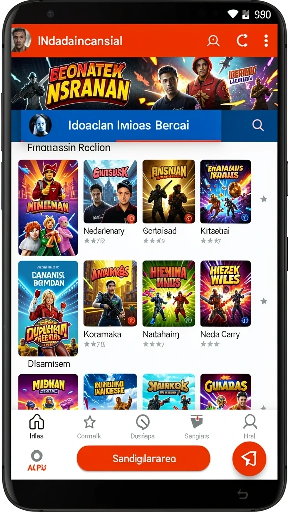 tvtoto - Tampilan antarmuka TVTOTO yang user-friendly.